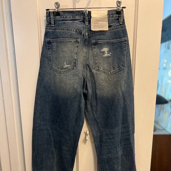 Women's Buckle (gilded intent) 90's loose fit jeans SZ 24 waist - Picture 6 of 7